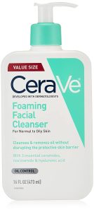 eraVe Foaming Facial Cleanser for Oily Skin